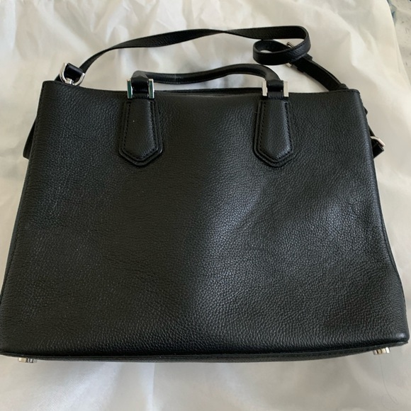 Michael Kors Black Adele Large Satchel Bag - Picture 7 of 12